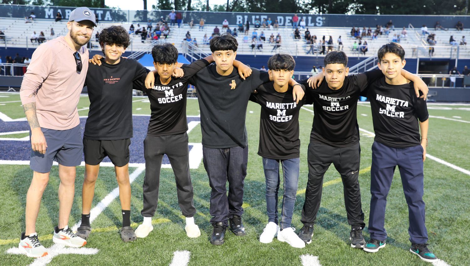  Marietta High School Celebrates Athletic Achievements at Spring Football Game